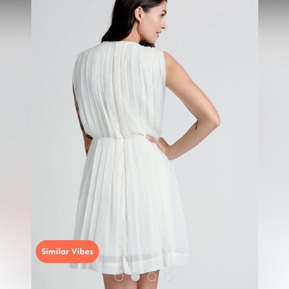 ModCloth The Pleat-est Things Mini Dress | Size Small - Picture 3 of 7